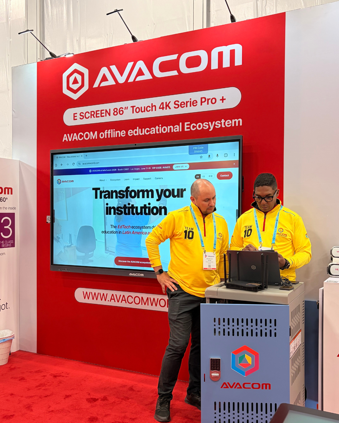 Live demos on the floor at booth C9901.