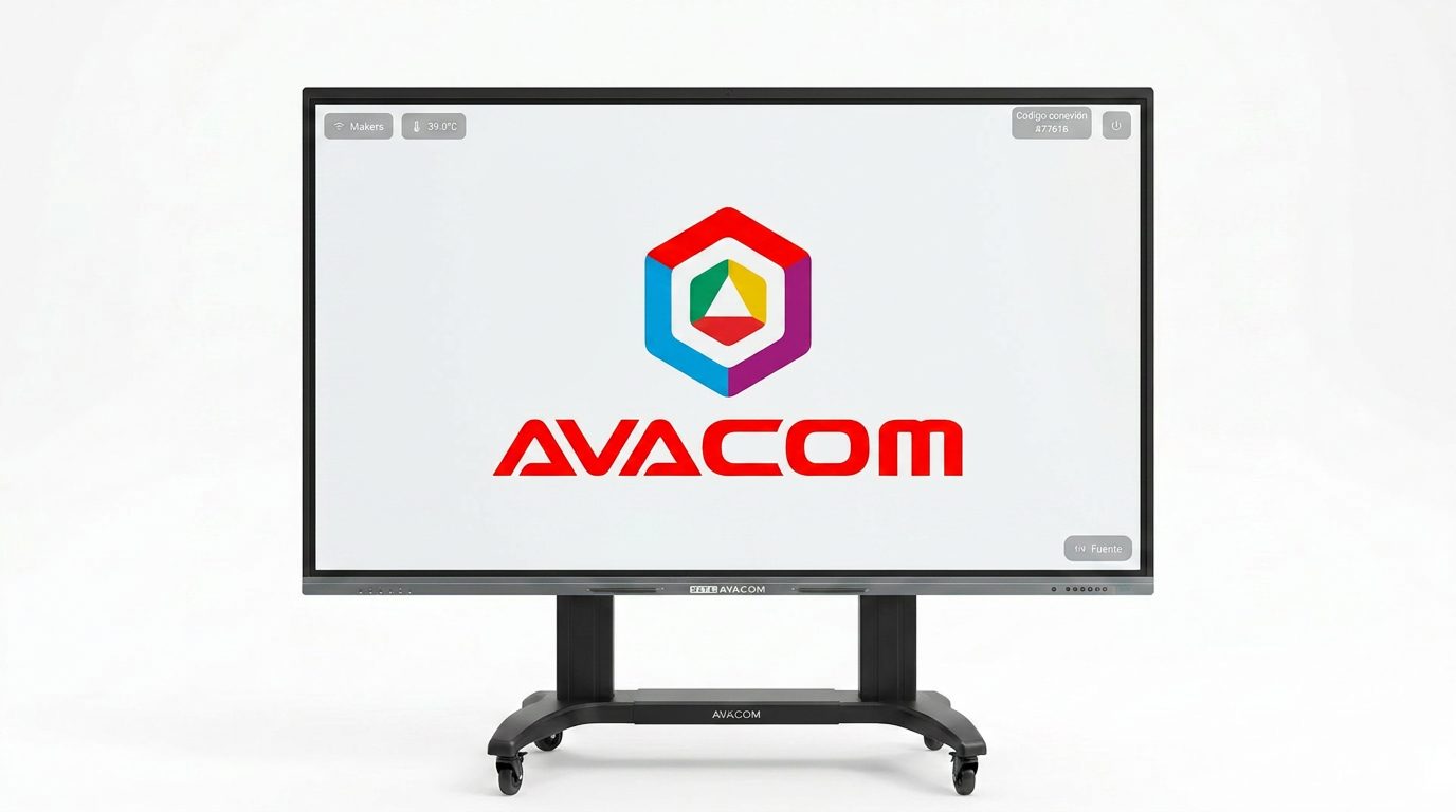 eScreen 86" in a real classroom
